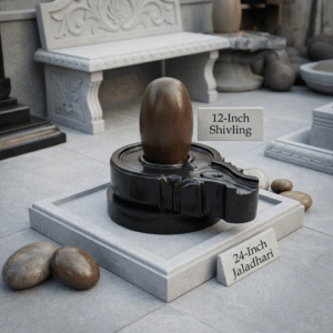 12 inch Shivling or 24 Inch Jaladhari