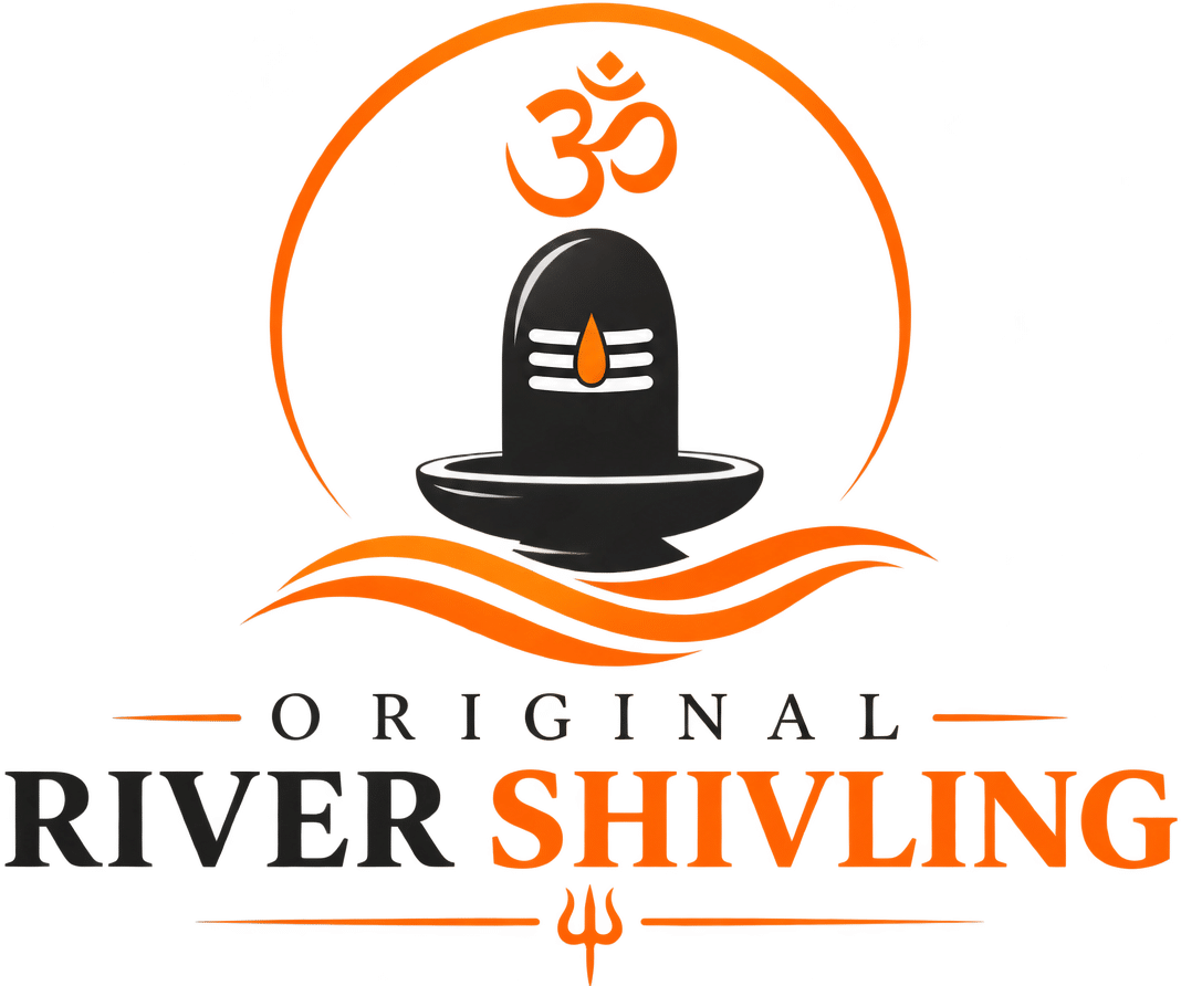 original river shivling logo made by gouraw yadav